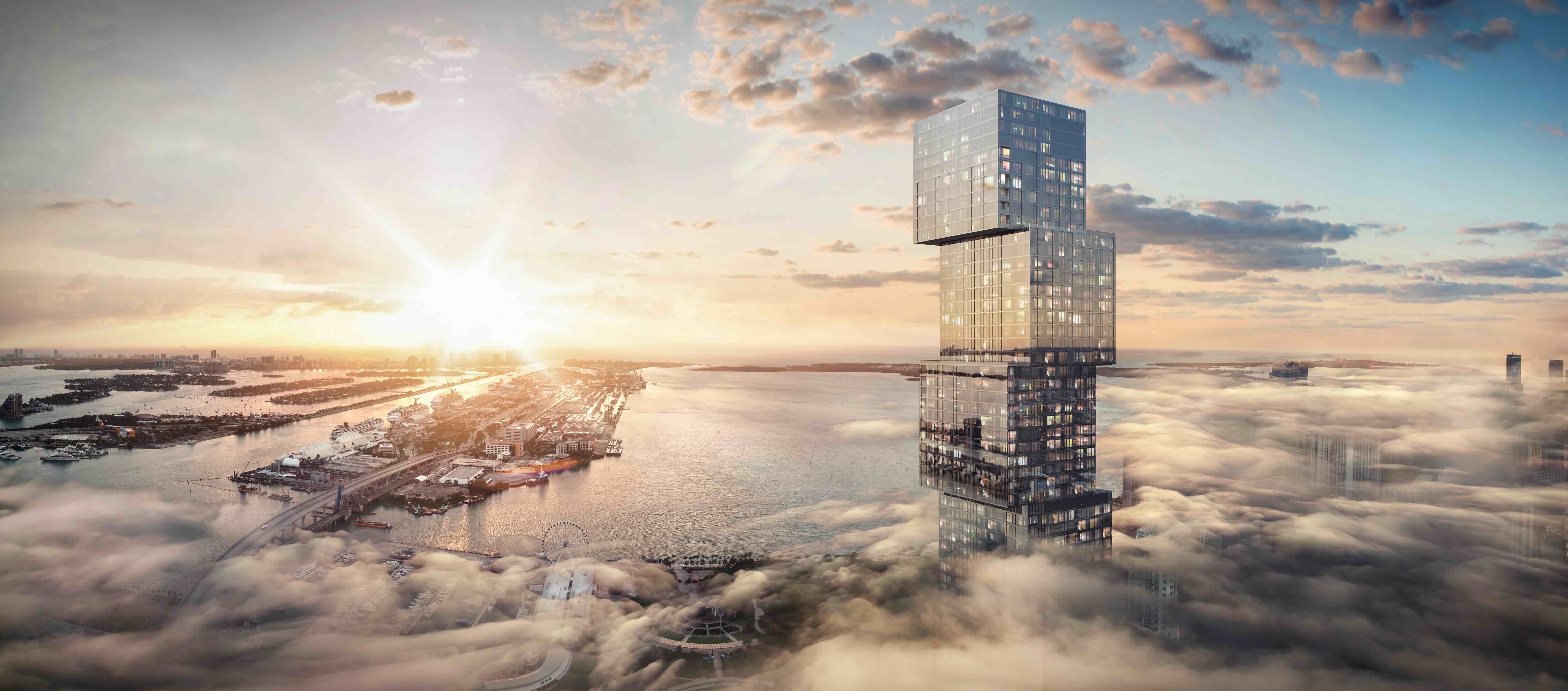 Waldorf Astoria Miami, the soon-to-be tallest residential building south of NYC begins vertical construction