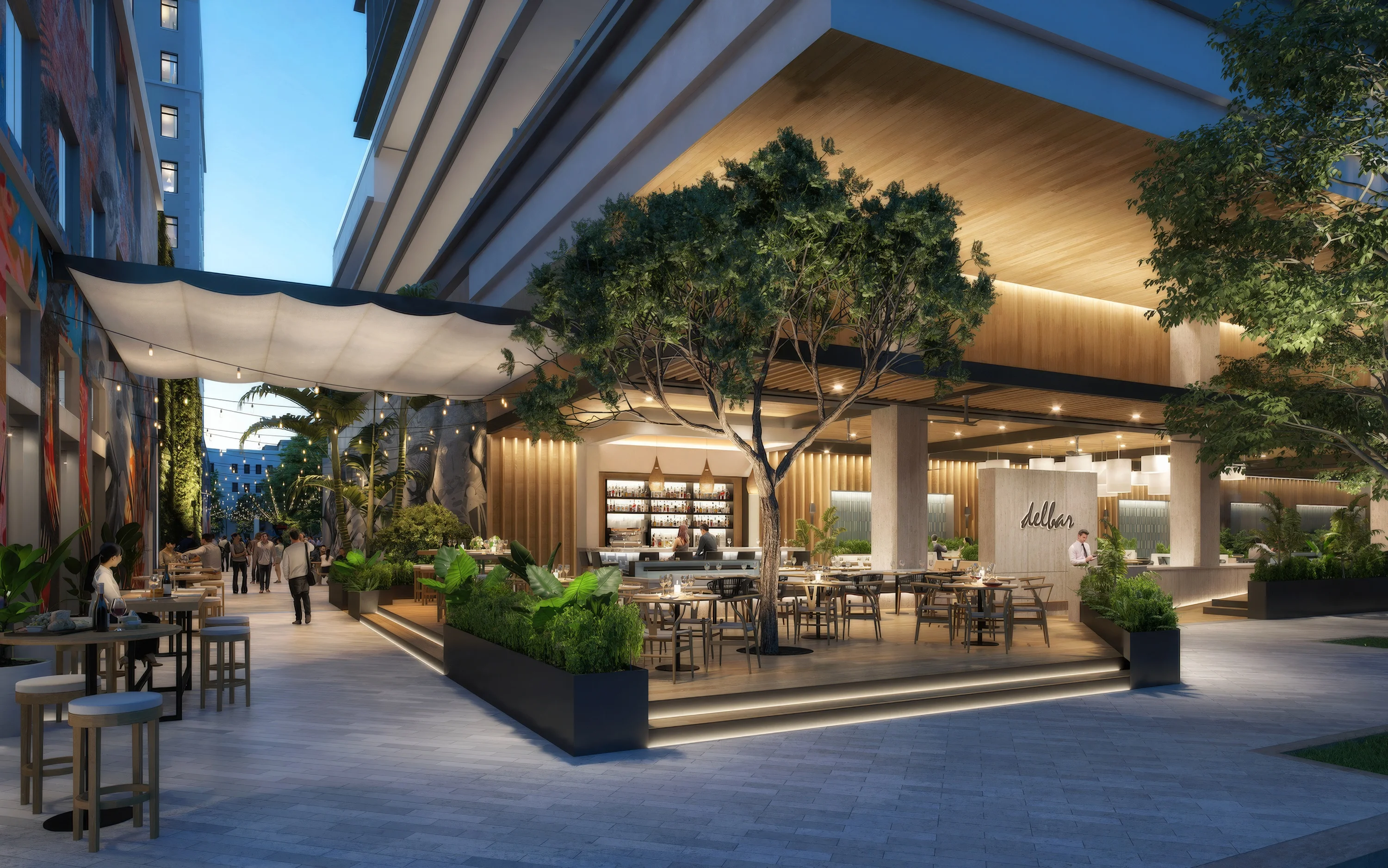 New York City’s beloved Kyma Greek restaurant to open both a ground floor and rooftop restaurant at 300 Banyan in West Palm Beach, expected to open in 2025 
