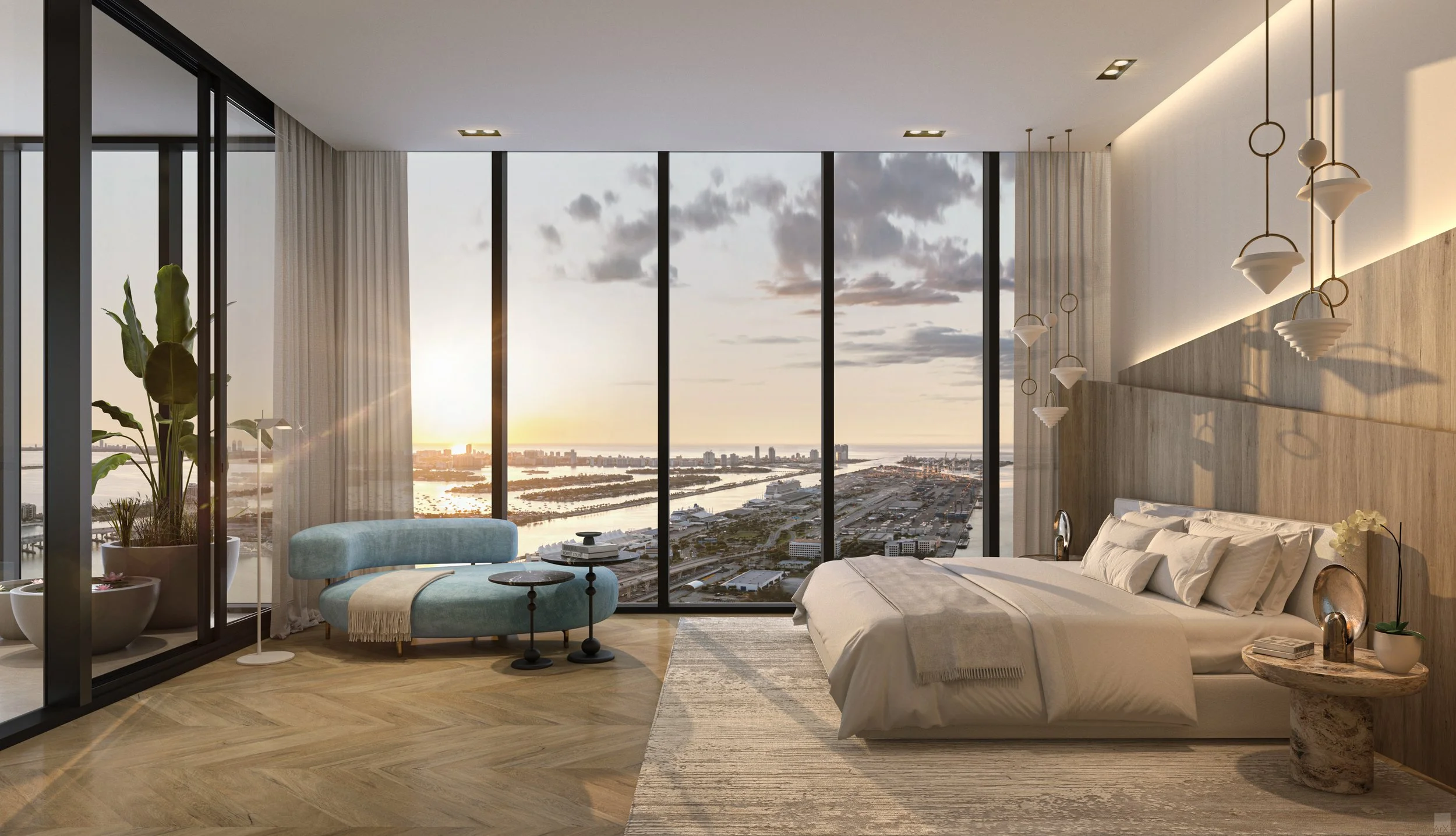 Waldorf Astoria Hotel & Residences, the first supertall tower to break ground in Miami, secures the largest condominium construction loan in Florida’s history