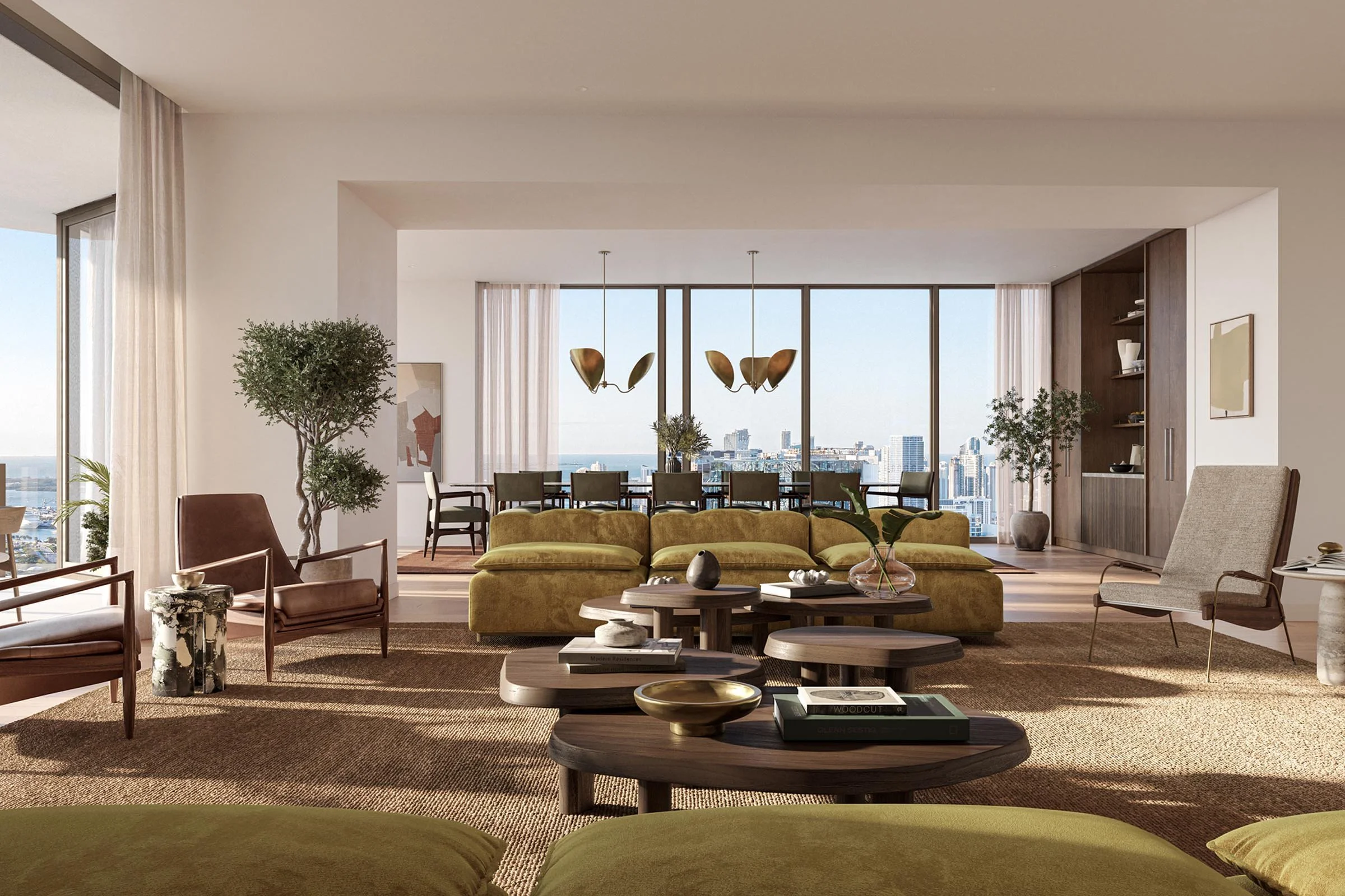 Terra & Major Food Group join forces to launch Villa Miami, a 58-story waterfront condominium tower, offering residents a rooftop helipad